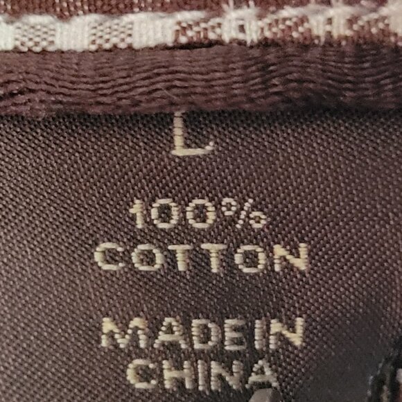 Tasso Elba Men's Fitted Button Down Shirt Size L - Picture 5 of 10